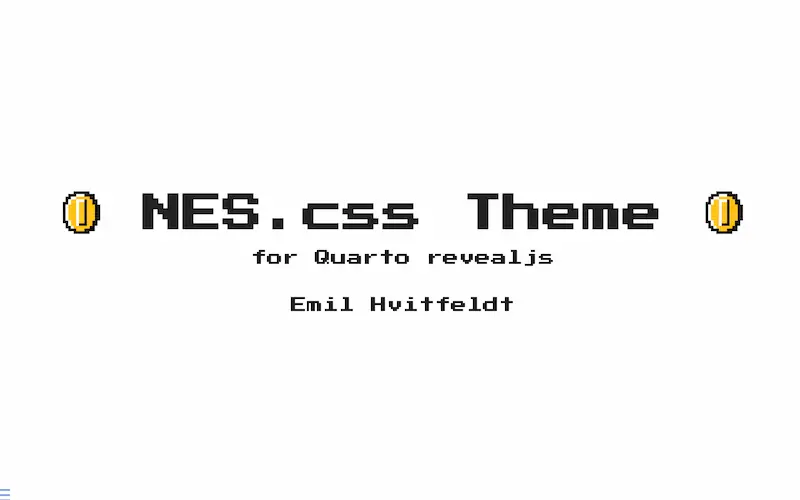 NES.css theme